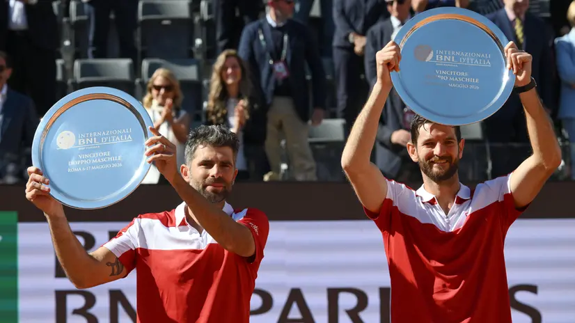 Tennis, Bolelli e Vavassori trionfano a Roma