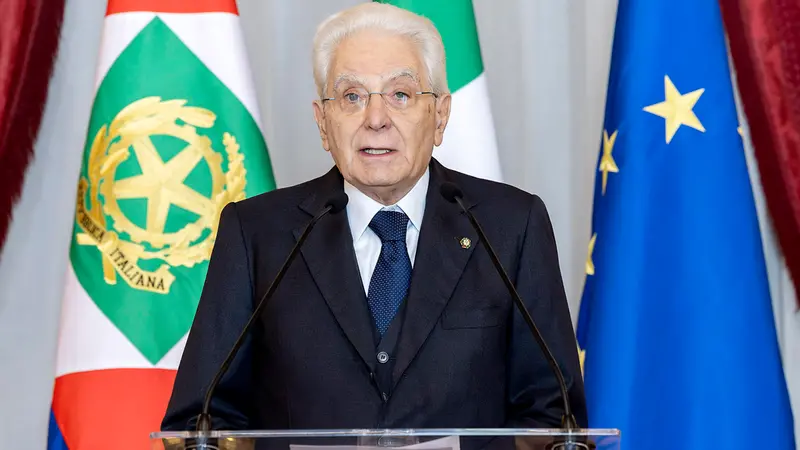 Il presidente della Repubblica Sergio Mattarella - Foto Ansa © www.giornaledibrescia.it