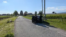 Sul posto per i rilievi sono intervenuti i carabinieri - © www.giornaledibrescia.it