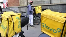 Un rider pronto a prestare servizio