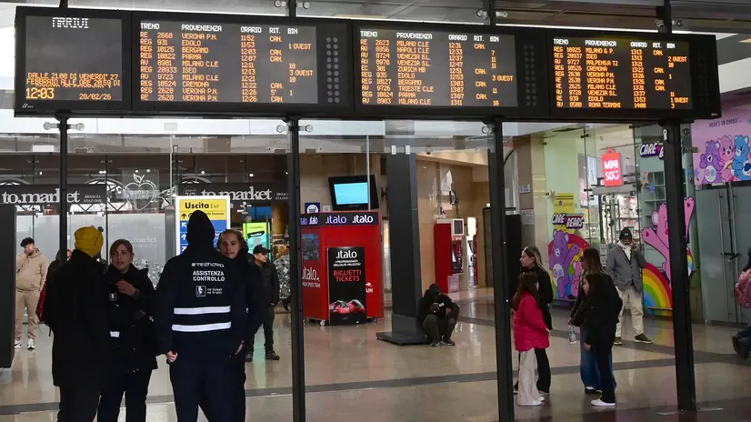 Treni cancellati a Brescia (foto d'archivio)