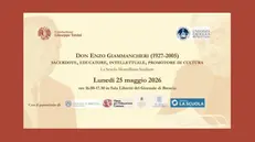 La presentazione del volume «Don Enzo Giammancheri (1927-2005)», nella sala Libetti del giornale di Brescia