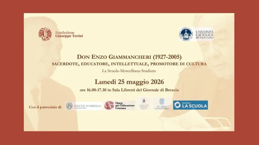 La presentazione del volume «Don Enzo Giammancheri (1927-2005)», nella sala Libetti del giornale di Brescia