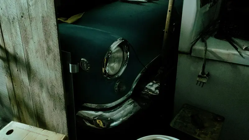 Un'auto d'epoca