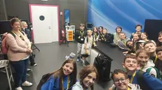 La classe 5A dell’istituto Ronco di Gussago in visita al GdB
