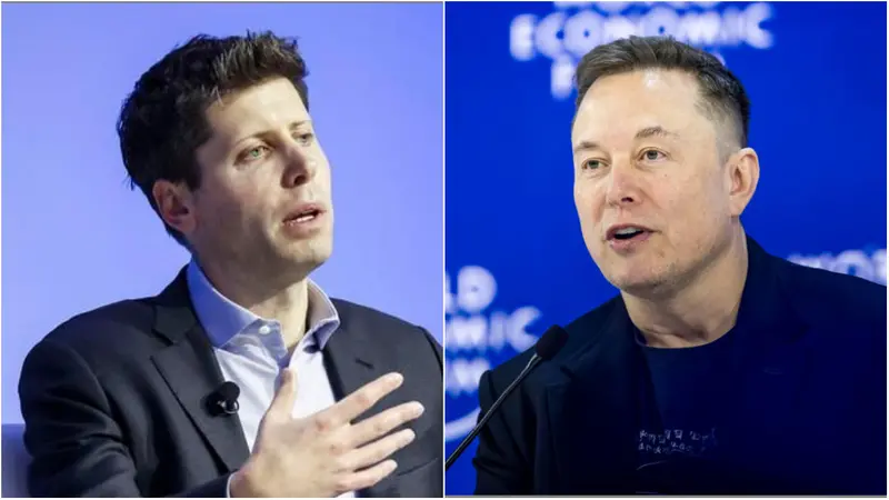 Sam Altman ed Elon Musk