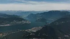 Il Sebino visto dall'alto