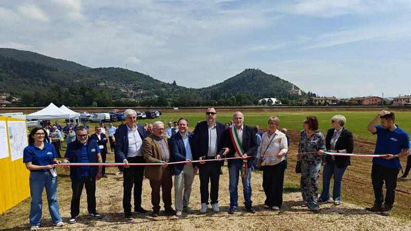 La nuova area di laminazione sul torrente Rudone