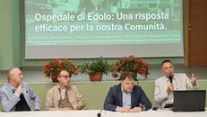 La presentazione dei nuovi progetti per l'ospedale