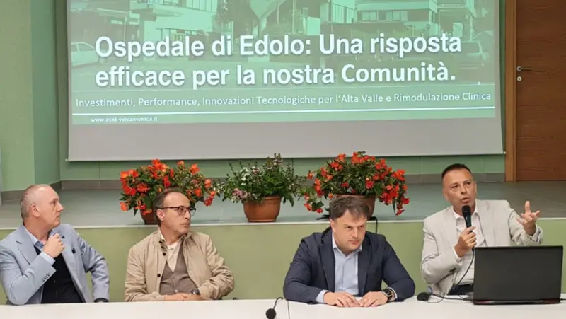 La presentazione dei nuovi progetti per l'ospedale