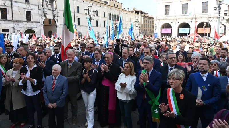Un momento delle commemorazioni dello scorso anno
