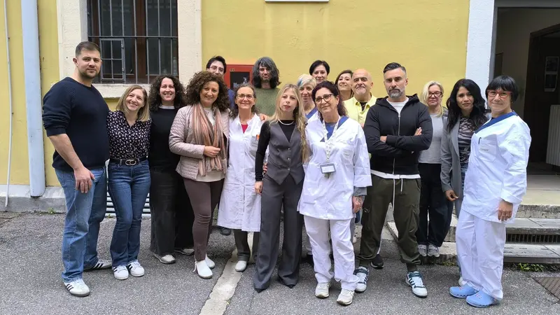 Lo staff della Sanità penitenziaria - © www.giornaledibrescia.it