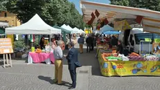 Bancarelle in centro a Ghedi