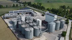 I grandi silos della Copag a Ghedi