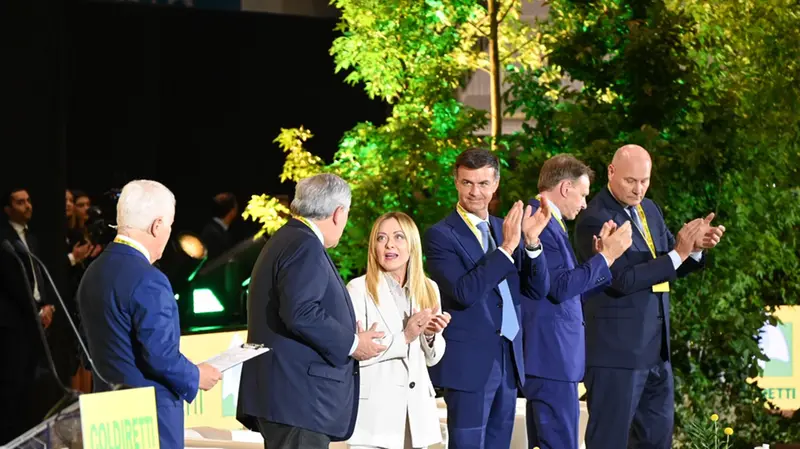 Giorgia Meloni a Brescia ospite di Coldiretti