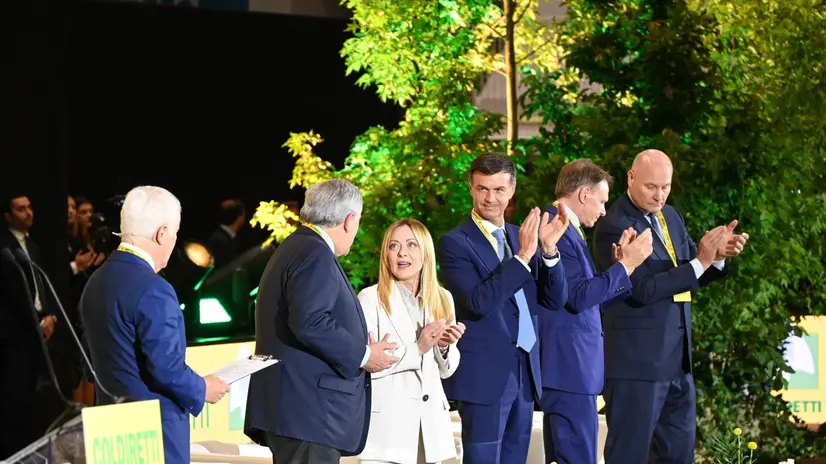 Giorgia Meloni a Brescia ospite di Coldiretti