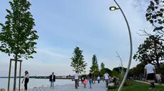 L'inaugurazione del nuovo lungolago di Desenzano