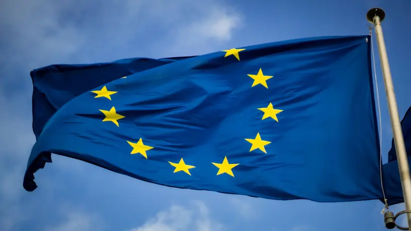 La bandiera dell'Unione Europea
