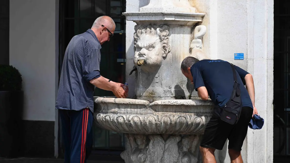 Caldo in città (foto d'archivio)