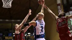 Miro Bilan miglior realizzatore in gara 3 contro Trieste - © Foto Ciamillo - Castoria