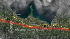 La stazione Tav ipotizzata a San Martino della Battaglia
