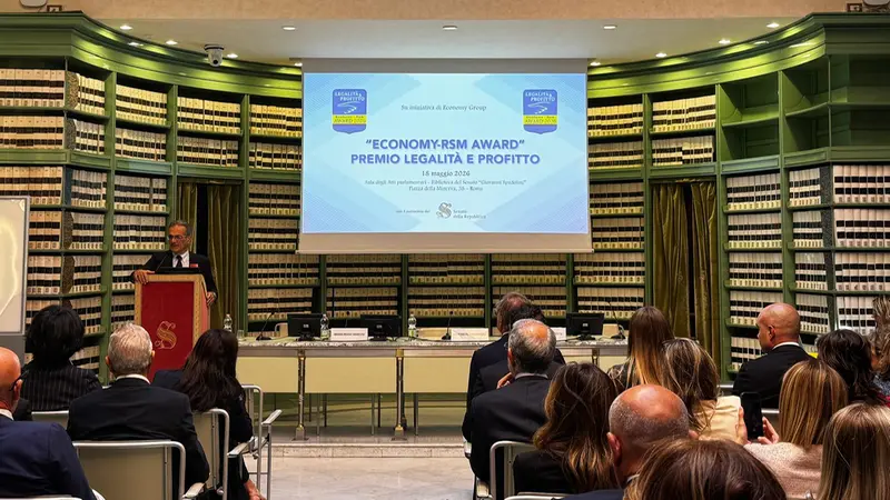 La premiazione nella Biblioteca del Senato Giovanni Spadolini