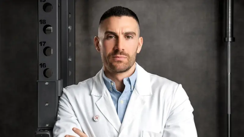 Il personal trainer e nutrizionista Michele Martinetti