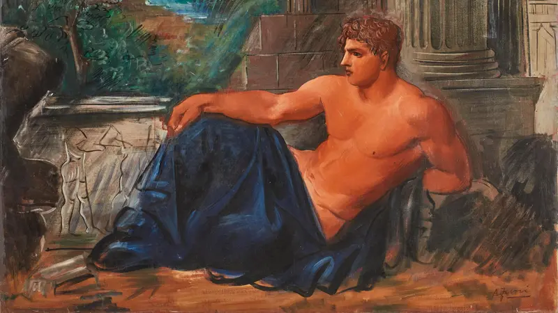 «Riposo di Apollo», 1930 - Achille Fuini