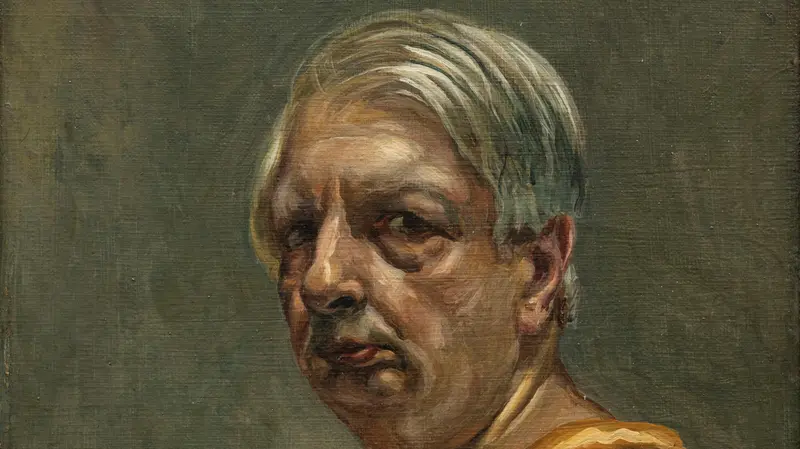 «Autoritratto con corazza», 1947