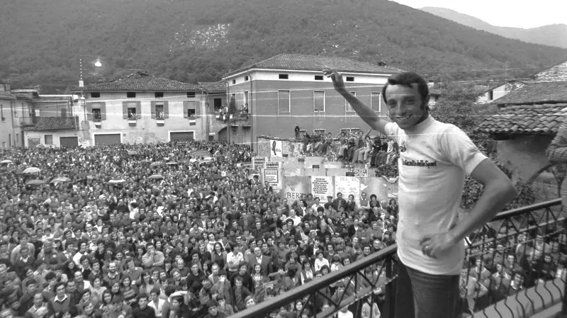 Faustino Bertoglio celebrato da tutta la sua San Vigilio - Foto Eden © www.giornaledibrescia.it