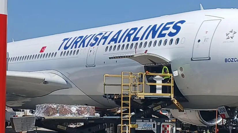 L'aereo atterrato a Malpensa