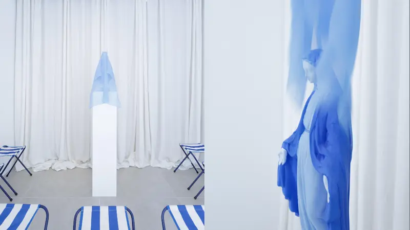 La Madre Azzurrissima di Giovanni Stefano Rossi, collezione privata - Foto Giovanni Cioli