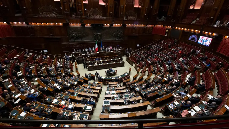 Montecitorio, dove ha sede la Camera dei Deputati - Foto Ansa © www.giornaledibrescia.it