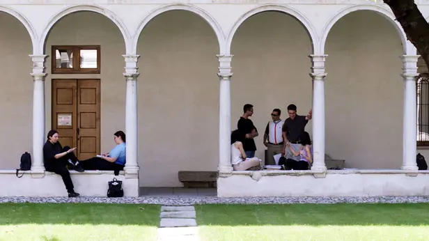Uno dei chiostri dell'Università degli Studi di Brescia - © www.giornaledibrescia.it