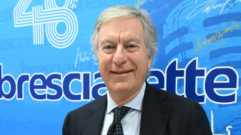 Il presidente della Camera di Commercio di Brescia, Roberto Saccone