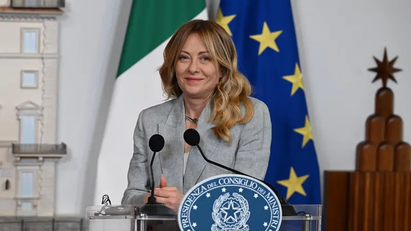 La premier Giorgia Meloni - Foto Ansa © www.giornaledibrescia.it