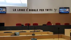 L'aula del Tribunale di Brescia - © www.giornaledibrescia.it