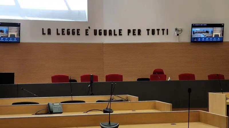 L'aula del Tribunale di Brescia - © www.giornaledibrescia.it