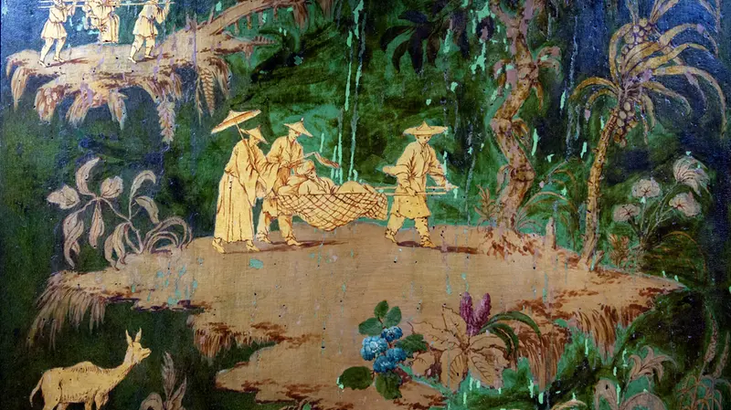 Il salottino cinese a Palazzo Averoldi