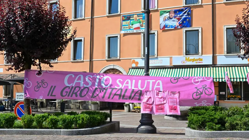 Casto si prepara ad accogliere il Giro d'Italia