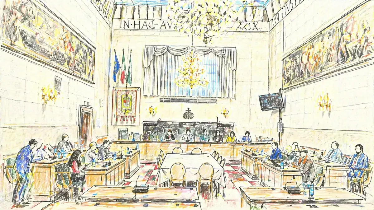 Il Consiglio provinciale - Immagine creata con ChatGpt