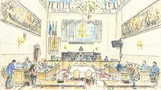 Il Consiglio provinciale - Immagine creata con ChatGpt