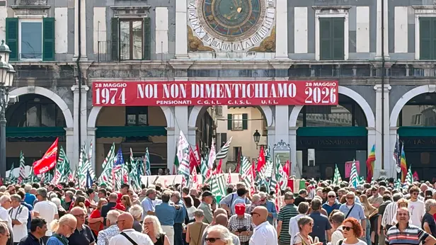 Le celebrazioni nel 52esimo anniversario della Strage di piazza Loggia