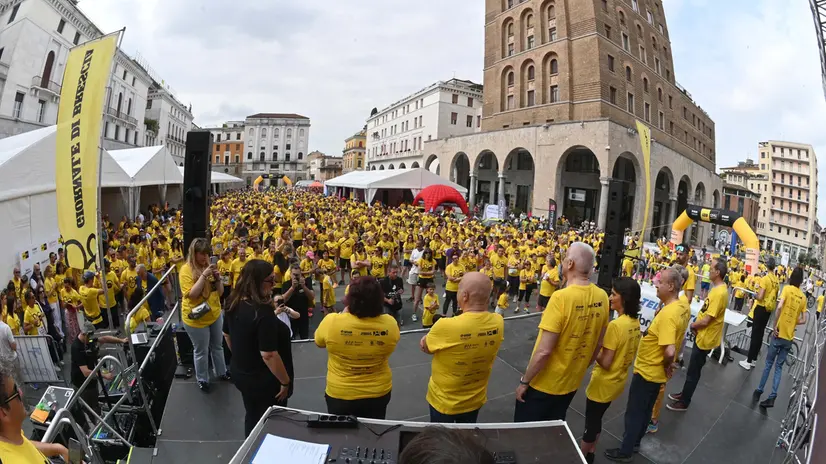 La partecipatissima prima edizione a sostegno dell'Ail