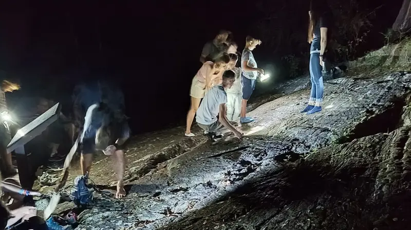 Una passeggiata in notturna alla scoperta del sito - © www.giornaledibrescia.it