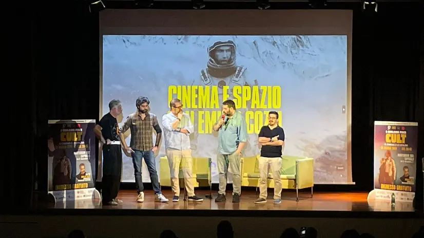 La serata durante la quale è stato annunciato il Capriolo Film Fest - © www.giornaledibrescia.it