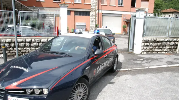 Sono intervenuti i carabinieri di Gardone Valtrompia