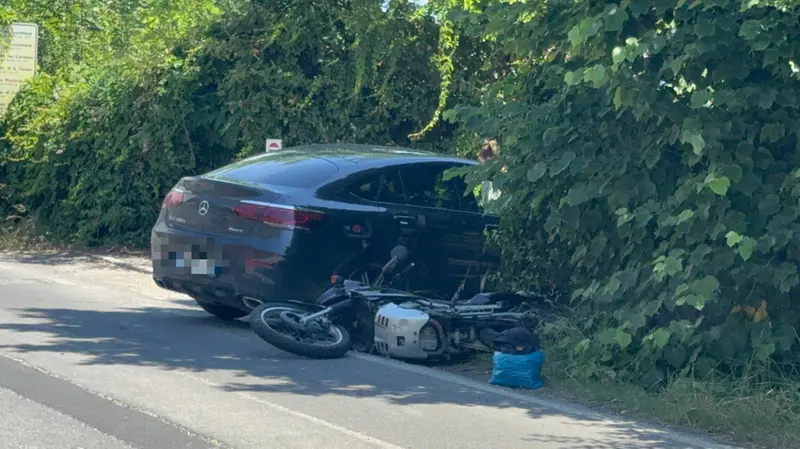 L'incidente mortale a San Felice del Benaco - © www.giornaledibrescia.it