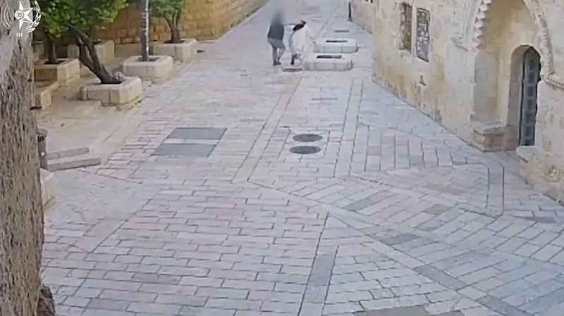 La suora aggredita a Gerusalemme