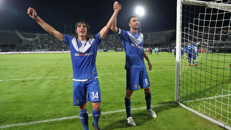 Sandro Tonali e Andrea Caracciolo - © www.giornaledibrescia.it